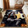 1PC Custom Name Halloween Gothic Sisters Theme Floor Mat Ideal for Living Room, Game Rooms, Office, Bedroom, Office Floor Mat , Floor Mats for Home
