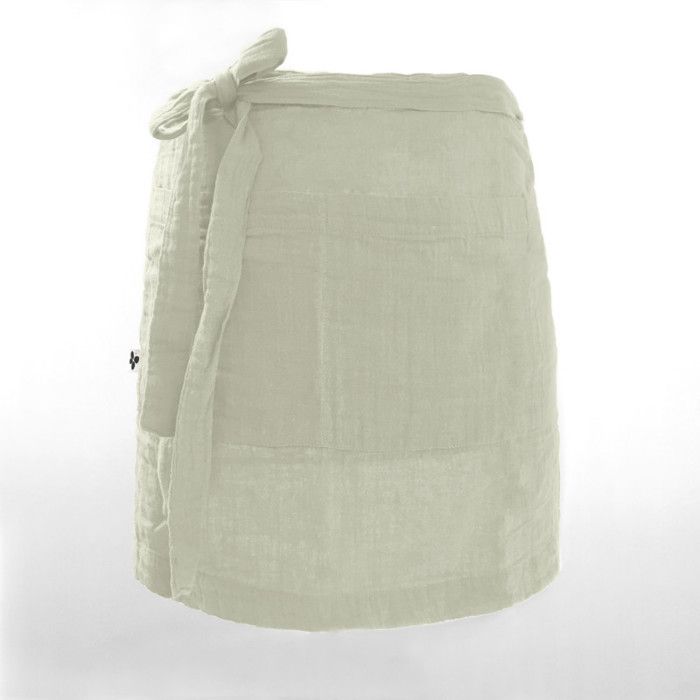 Tablier de Chef "Gaïa" 45 x 80 cm "Gaze de Coton" - Gaïa Vert d'Eau