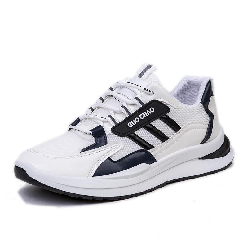 2025 Spring and Summer New Men's Trendy Mesh Shoes Teen Men's Breathable Thin Casual Soft-soled Sports Shoes