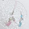 Y2K Aesthetic Goldfish Phone Chain Star Beaded Gold Fish Mobile Phone Straps Cute Phone Charm Keychain For Girl Gifts
