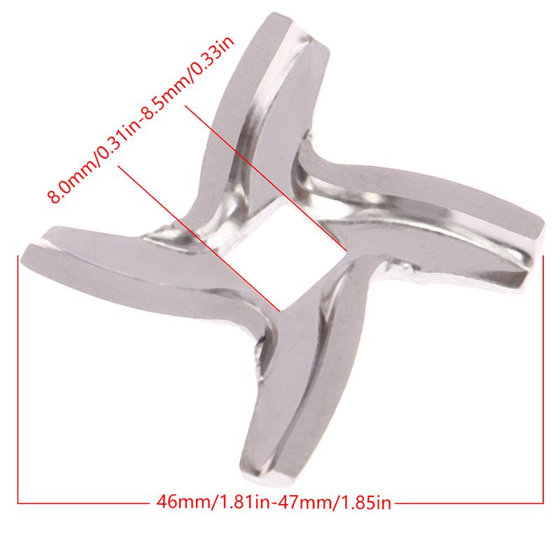 Meat Grinder Parts Mincer Blade Food Grinding Blade Knife Cutter Replacement