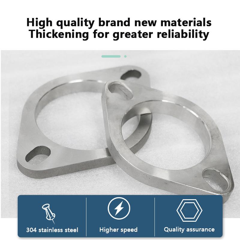 Accesorii Universală din oțel inoxidabil Toba de eșapament Flanșă Conexiune țeavă de eșapament 51Mm 64Mm 76Mm Imbinare