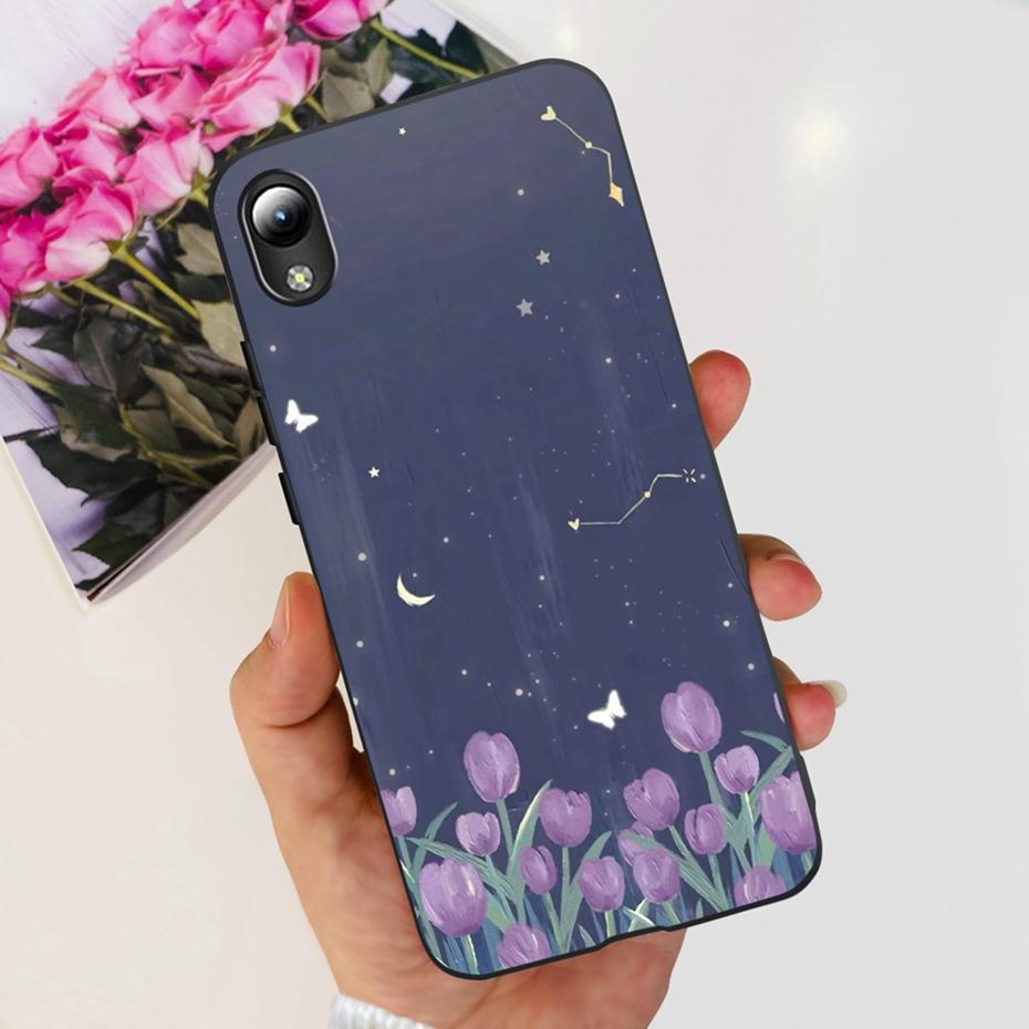 Lovely Printing Case For ZTE Blade L8 / A3 (2019) / A31 Lite Black Silicon Soft Back Cover For Zte A3Lite A31Lite L8 Phone Cases