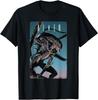 Alien Xenomorph Geïllustreerd Poster T-shirt Unisex T-shirt