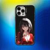 T-Tokisaki Kurumi Anime Phone Case For iPhone 16,15,14,13,12,11,Mini,Pro,SE,MAX White Matte Shockproof Cover