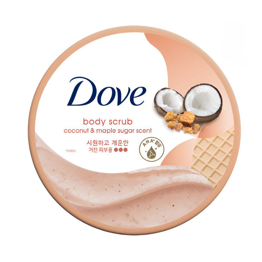 DOVE Exfoliating Body Polish 298g Scrub (Pomegranate & Shea Butter / Midnight Lavender / Cherry Blossom / Coconut & Maple Sugar)