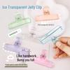 Acryl Jelly Clip für Studenten - Niedlicher Langschwanz Papier- & Journalhalter
