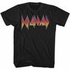 Def Leppard Classic Logo Black Adult T-Shirt Mens Womens Tees Top
