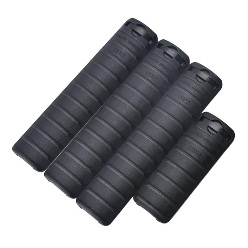 4pcs/set Nylon KAC Rail Covers Handguard Protector for Unmounted Rail Areas Kids Toy