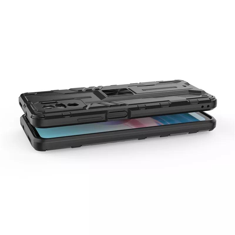 Armor Shockproof Phone Case For Xiaomi Redmi Note 10 Pro Max 10s Magnetic Car Bracket Rugged Protection Covers On Redmi Note 10