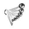 MDNG Stainless Steel Measuring Spoon Set with Ruler