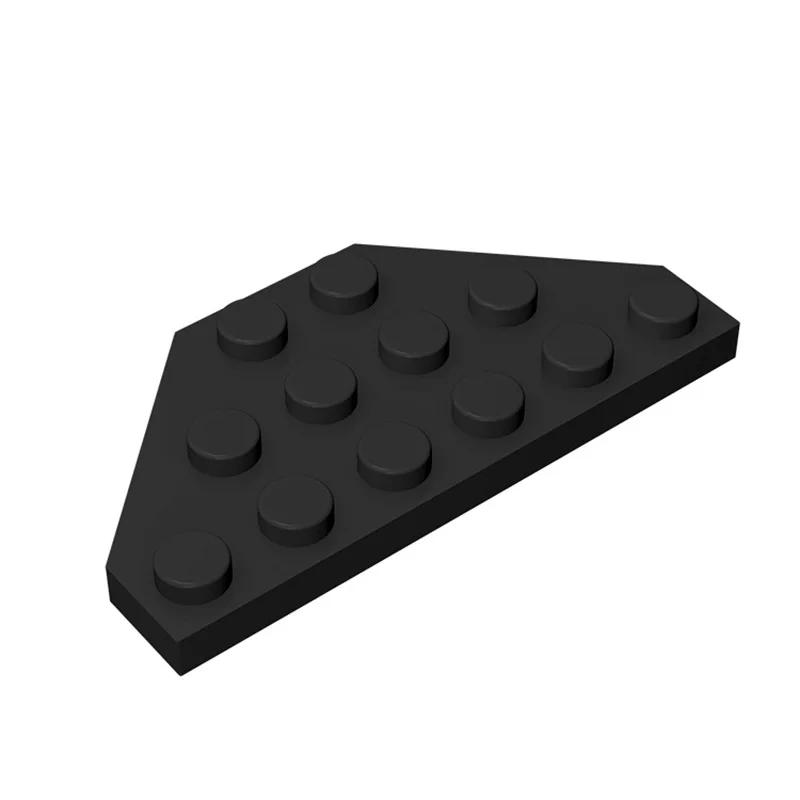 MOC 10PCS 2419 3x6 Wedge Plate Building Blocks 3x6 Cut Corners Bricks Fascinating Toys Adults Boys Special Day Birthday Gifts