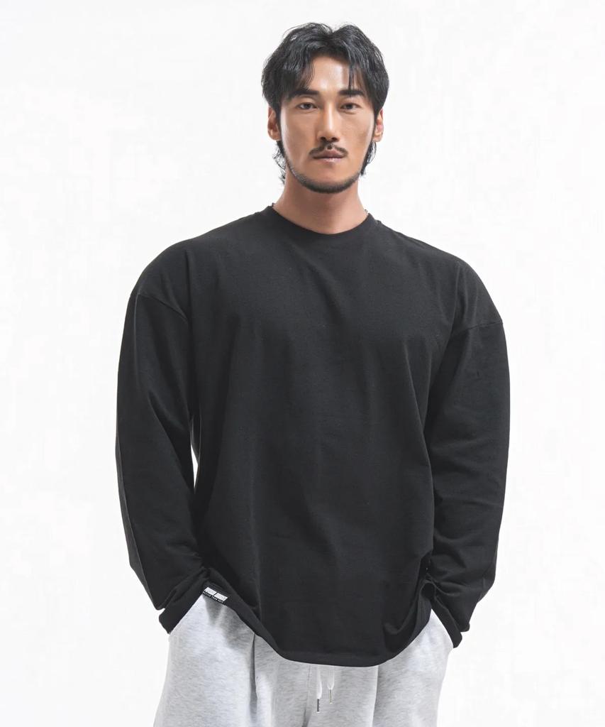 Pijikeolgameoncheu [2Pack] P2302 Modal Spandex Daily Oversized Long Sleeve [4 Colors]