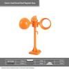Solar Wind-Powered Reflective Bird Repeller for Outdoor Farms and Fish Ponds