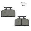 Half Metal Front Rear Pads Low Noise Motorcycle Brake Pads  Electric Bike Accessories