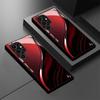 Dieprode filum aquae Duurzame Telefoonhoesje Glazen Telefoonhoesje voor Samsung Galaxy S26 S25 S24 S23 S22 FE Ultra Plus Mannenstijl Zakelijk