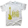 Rolig Basist Gitarr Gitarrist Musikskola Vintage T-shirts Streetwear Kortärmad Födelsedagspresenter Sommarstil T-shirt