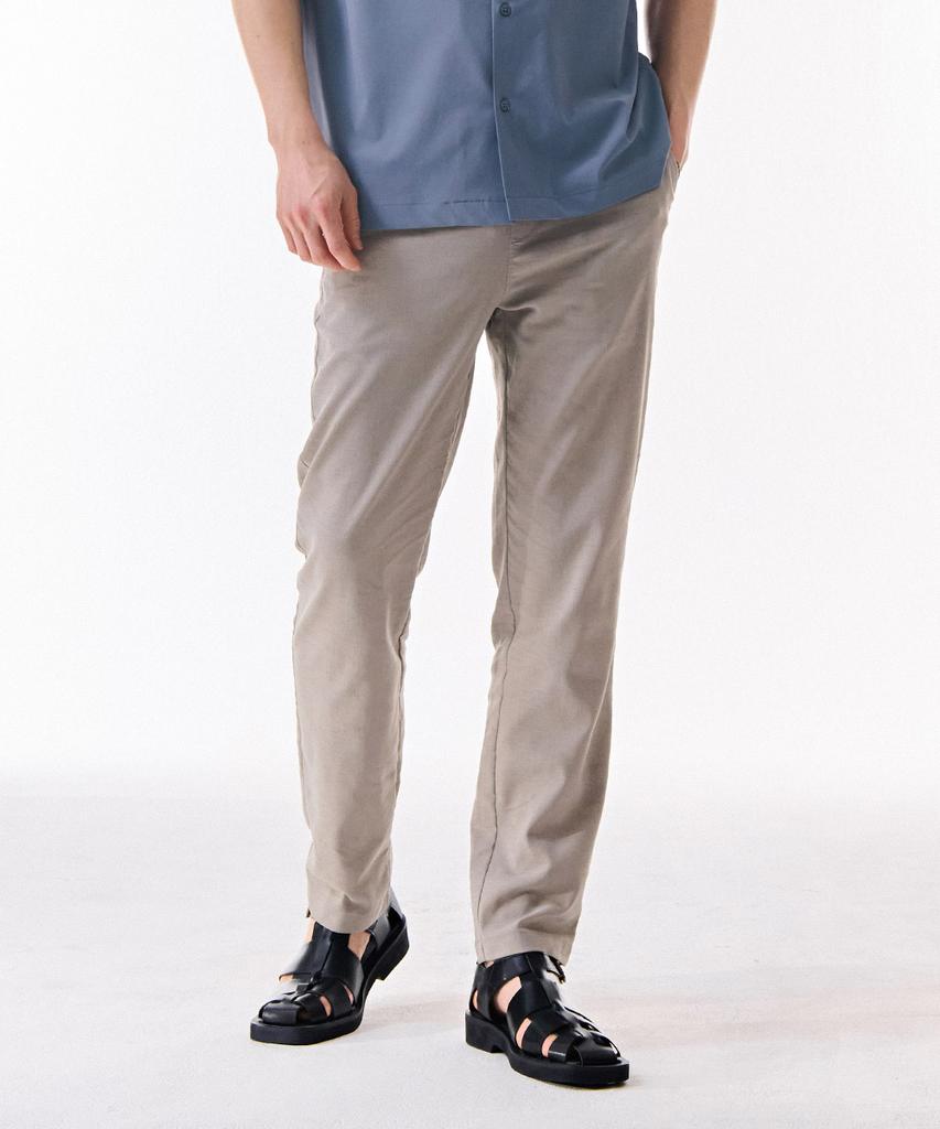 CHASECULT Men'S Linen-Like Full Elastic Waist Pants-Dbrk2222C0X