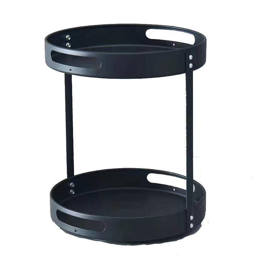 360° Rotating Spice Rack: Multifunctional Kitchen Condiment Storage Box