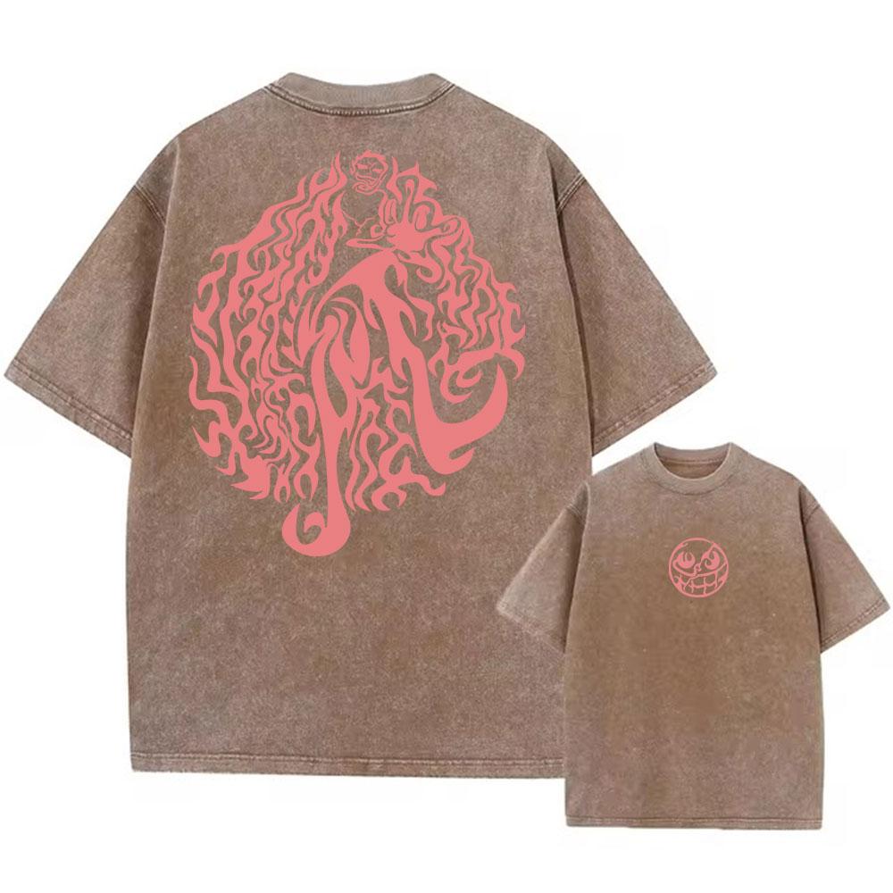 Men Streetwear T-Shirt Retro Vintage Washed Graphic T Shirt Men Harajuku Cotton Short Sleeve Tshirt Tops