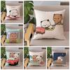 Bubu Dudu Pattern Pillowcase Car Ornaments Office Living Room Sofa Home Pillowcase