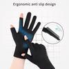 1 Paar Outdoor Sport Vissershandschoenen Touchscreen Dun Anti UV Beschermende Uitrusting Motorracehandschoenen IJs Slip Ademend