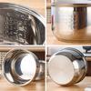 Rice Cooker Inner Pot Replacement Stainless Steel High Volume Cooker Liner Cooker Inner Pot for Steaming Stewing Slow Simmering