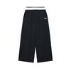 Original Mode Klassisch Retro Sport Lässig Entspannt Vielseitig Bequem Strickhose Damen Hosen Schwarz F51W629602FBK