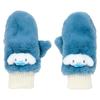 Cinnamoroll Fäustlinge aus Kunstpelz mit Maskottchen 363413