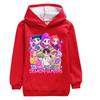 4899 Girls Kpop Rumi Zoey Mira Sajaboys Print Children Long Sleeves Velvet Warm Winter Hoodie