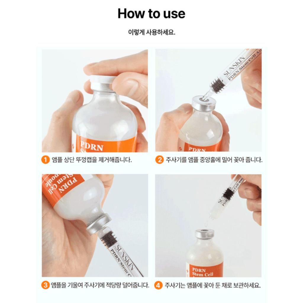 SUNSKIN Ampola de Células-Tronco PDRN 50ml