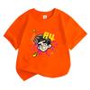 Merch A4 Magliette per Bambini 100% Cotone Merch A4 Stampa Lamba Magliette Cool Abbigliamento Casual Ragazzi e Ragazze Top alla Moda T-shirt Estiva Divertente T-shirt Anime