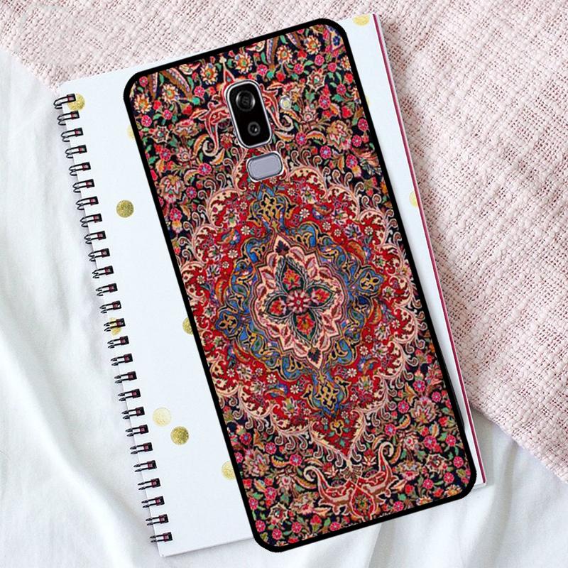 Persian Carpet Floral Pattern Case For Samsung Galaxy M16 M32 M52 M14 M54 M13 M33 M53 M56 M36 M31 M11 M12 M35 M55 M15 M06