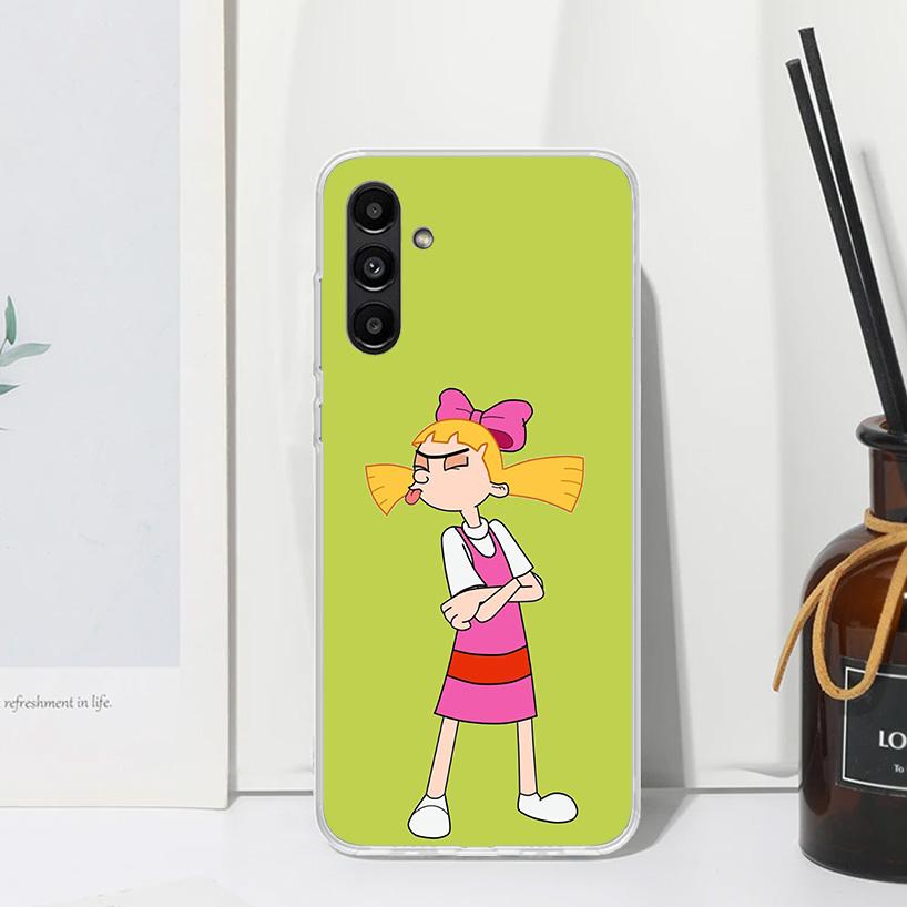 Cartoon Hey Arnold Fondos Phone Case For Samsung Galaxy A17 A37 A57 A16 A26 A36 A56 A15 A25 A35 A55 A14 A24 A34 A54 A13 A23 A33