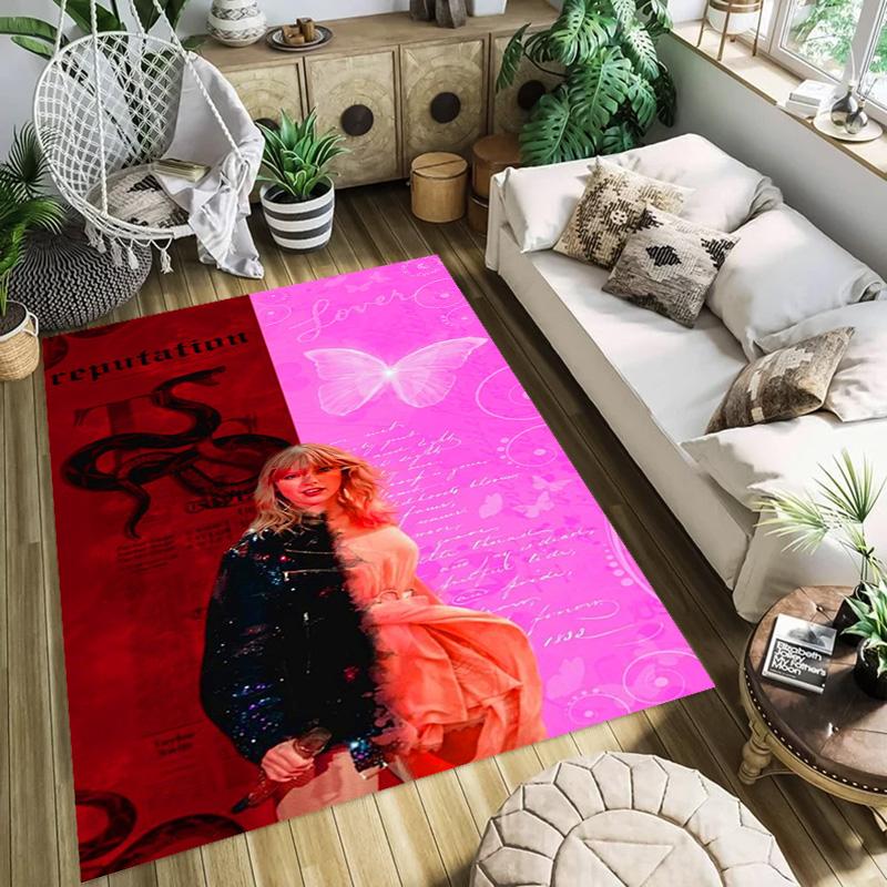 Starry Dreams Rainbow Hues Carpet Living Room and Bedroom Mats Floor Mats Dormitory Decoration Room Fashion