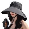 [YUMISS] UV Protection Hat for Women [12cm Extra Wide Brim - 360 Degree UV Protection - Protects Neck] Cooling Touch, Complete Sun Protection, Sunburn