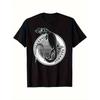 Men's Iguana Dragon Pattern T-shirt Design O Neck Short Sleeved Shirt Breathable Cotton Top 4XL Crawler Enthusiast Casual Outdoor Wear Casual Outfit