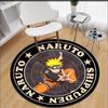 Covor cu imprimeu Anime Naruto Covor de zonă Covor rotund pentru camera de zi Covoraș de flanel covoraș anti-alunecare pentru copii