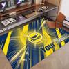 Custom Rug North Queensland Cowboys Pattern Print Name Text Soft Non‑Slip Floor Carpet for Home Indoor Decoration