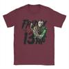 Friday 13th Jason Voorhees Horror Movies T Shirts for Men Women Pure Cotton T-Shirt Round Neck Jason Voorhees  Clothes Gift Idea