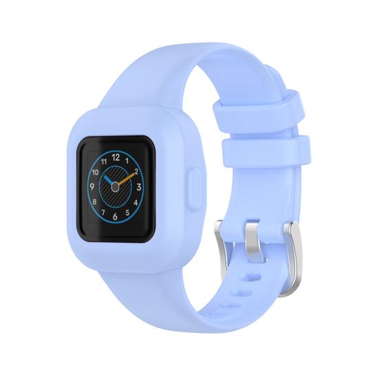 Watch Band One-piece Wrist Bracelet Strap Soft Silicone Watchband for Garmin Fit JR3/Vivofit