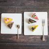 European White Square Plates Set Ceramic Plates Dinner Set Plates and Dishes Western Dishes Cake Pan Dessert Plate Sushi Dish