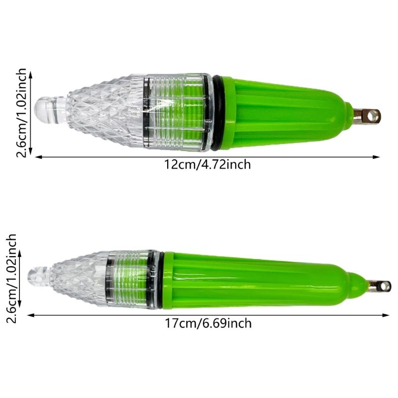 LED Fishing Light Deep Drop Fishing Light Underwater Night Flashing Fishing Lure Light Fishing Attractants