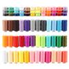 72pcs 38yards 400yards Spools Sewing Thread Set Gift 36 Colors Prewound Bobbin Polyester For Daily Sewing Quilting