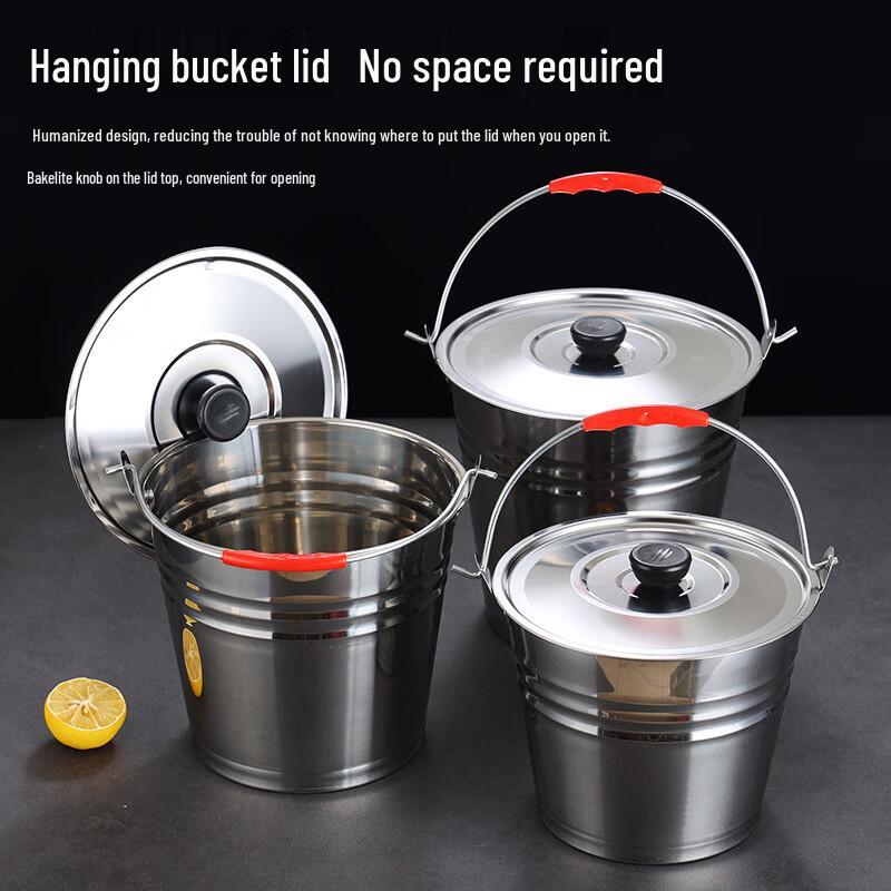 Stainless Steel Handheld Water Bucket