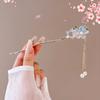 Ancient Style Tassel Flower Hairpin, Female High-end Temperament, All-match Hanfu Hairpin, Step On The Back of The Head, Hairpin