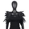 Lace Feather Shawl, Vest Cloak, Clothing, Holiday Party, Makeup Ball Accessories, Halloween Decorations, Party Decorations