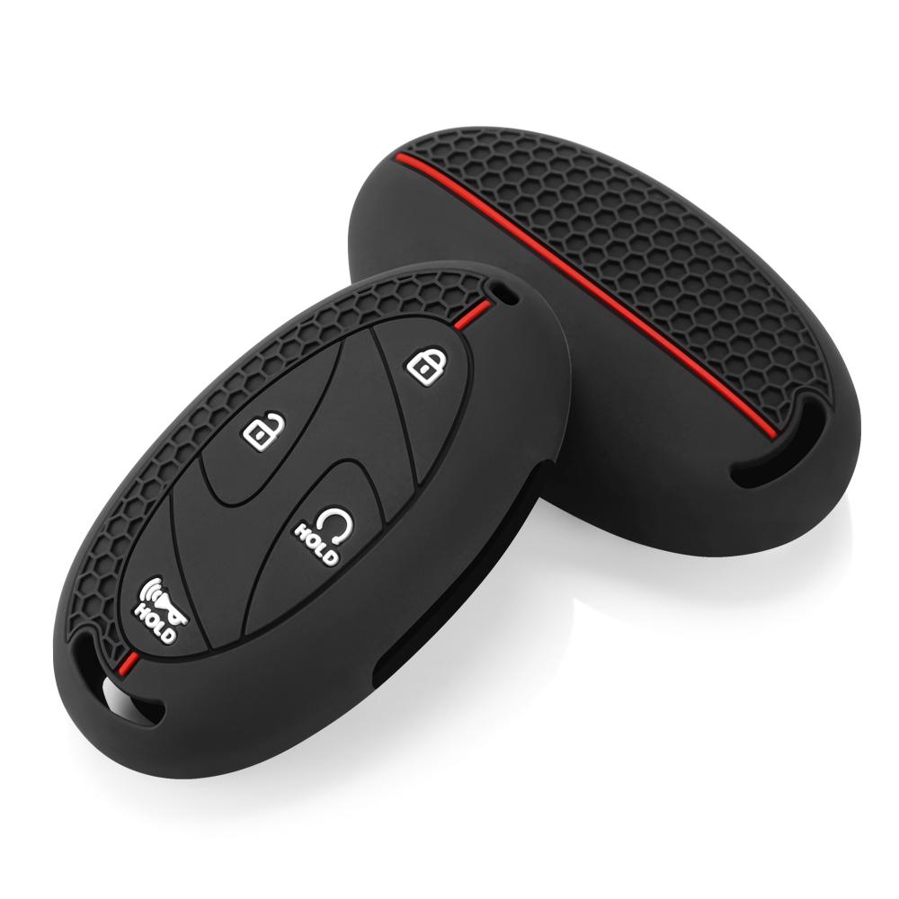 Silikon-Autoschlüsseletui, Schlüsselabdeckung, Schlüsselanhängerhalter für New Kona SX2, Hyundai IONIQ 6, New Grand Prix GN7, Autozubehör