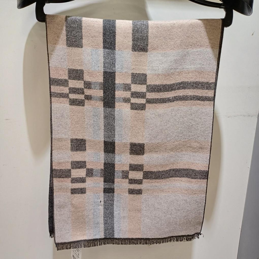 Men's Rayon Blend Big Check Muffler RO4C028 _Newcore Ilsan Branch