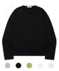 Nodeun Waffle Round Crop Long Sleeve - 5 Colors